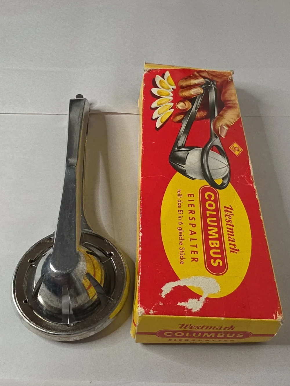 Vintage German Westmark Columbus Egg Wedger